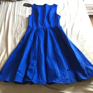 Brand new blue vintage dress